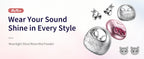 SayRose Crescent Diamond Quilted Wireless Earbuds RJ-65