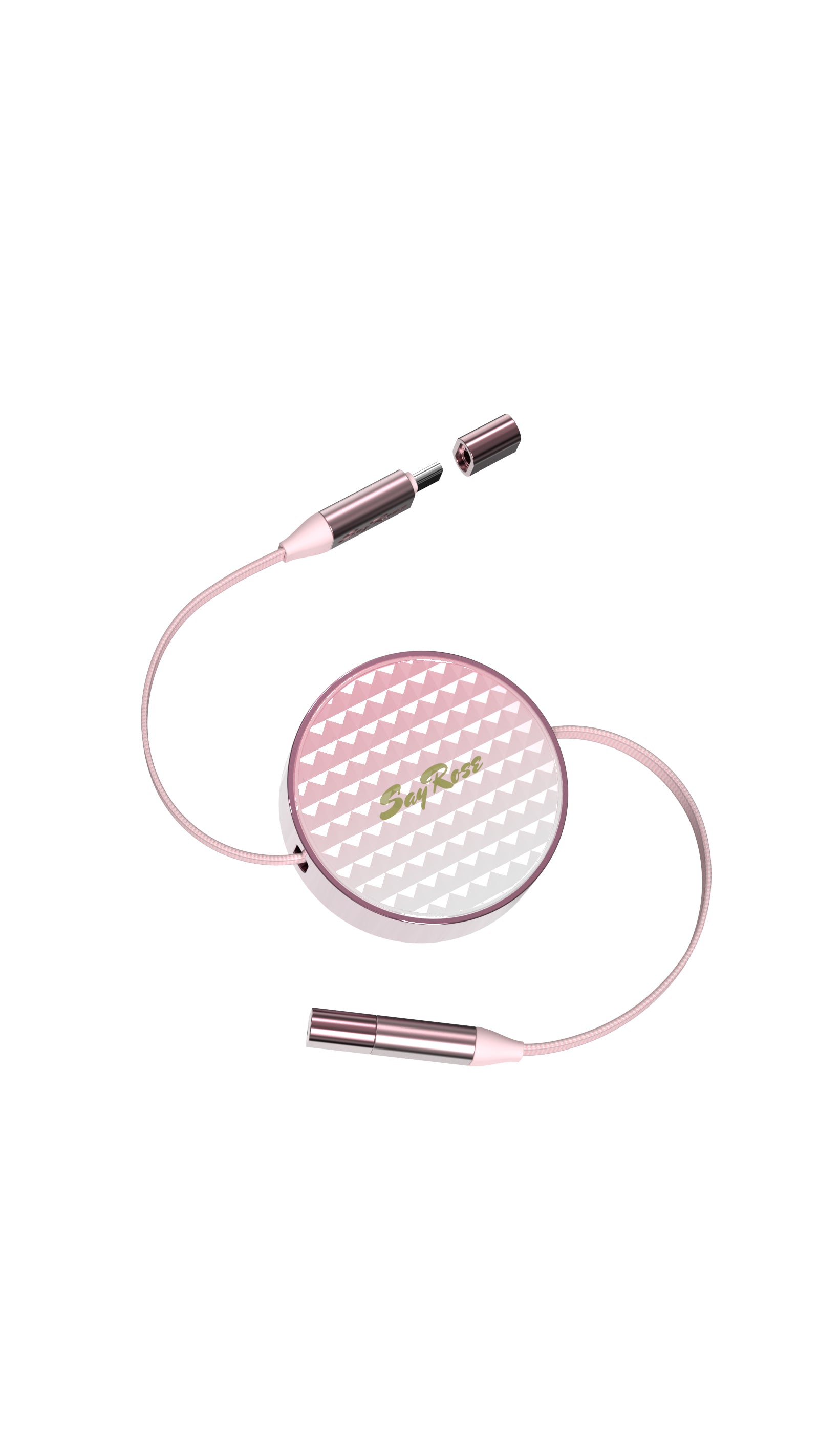 SayRose Crimson Glaze Retractable Data Cable SJ-86