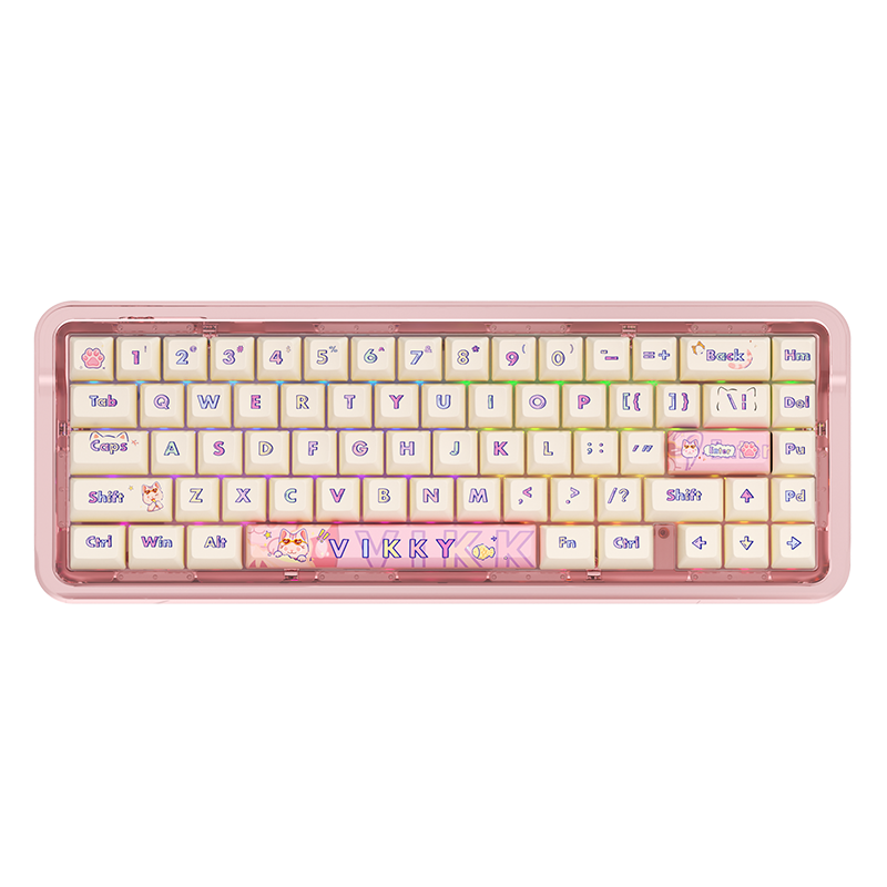 SayRose Jelly Pink Keyboard B67