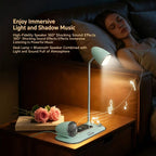 SayRose 3 in 1 Wireless Charging Speaker Desk Lamp ZY-66