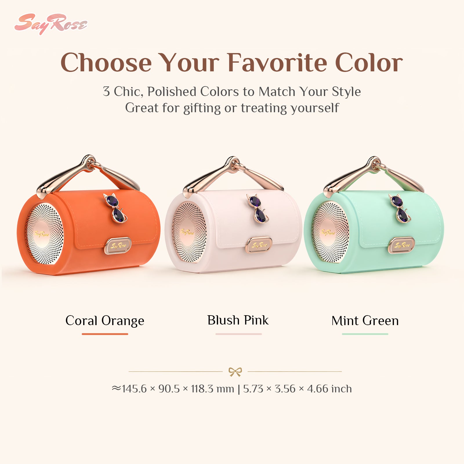 SayRose Portable Wireless Handbag Speaker YX-50