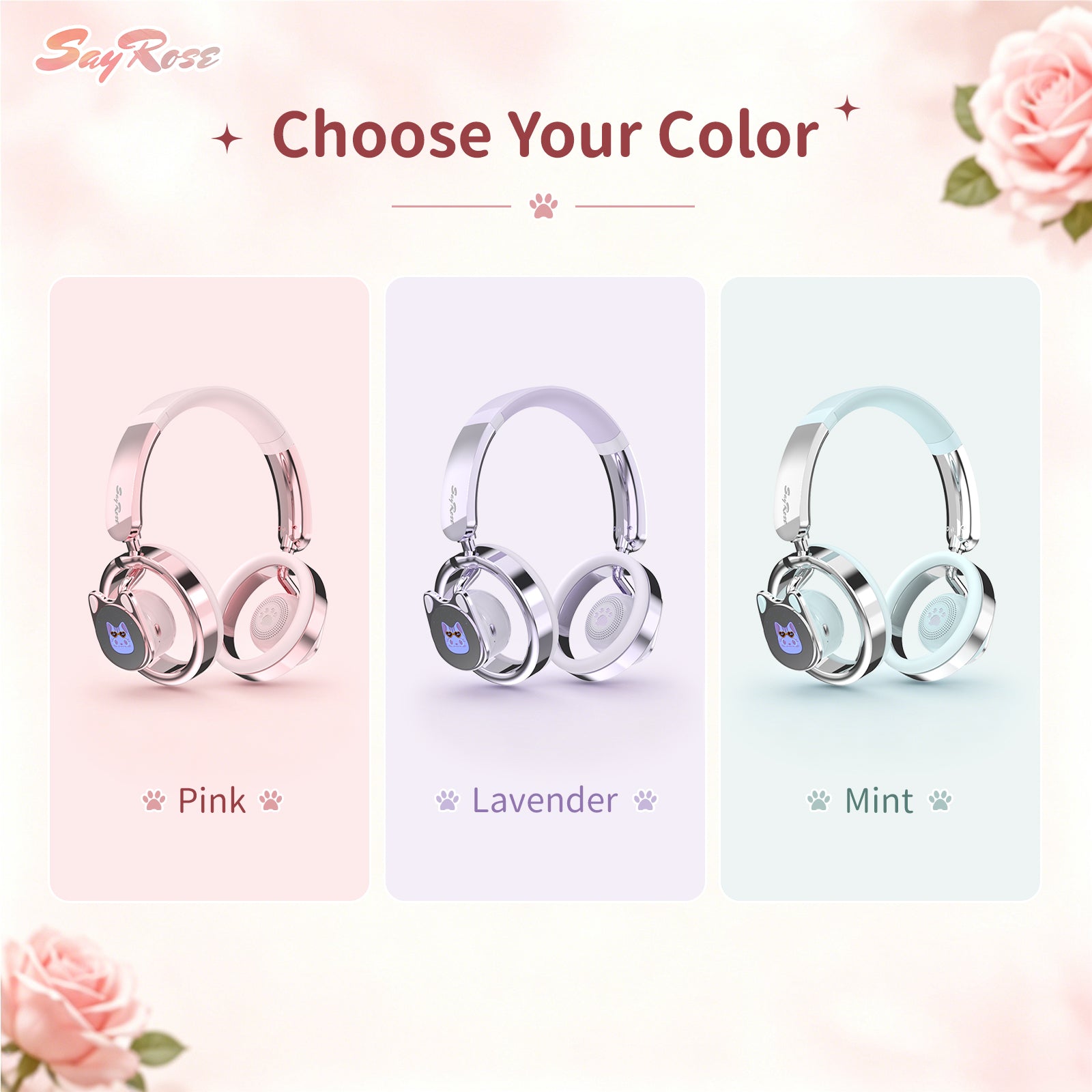 SayRose Wireless Headphones RJ-98
