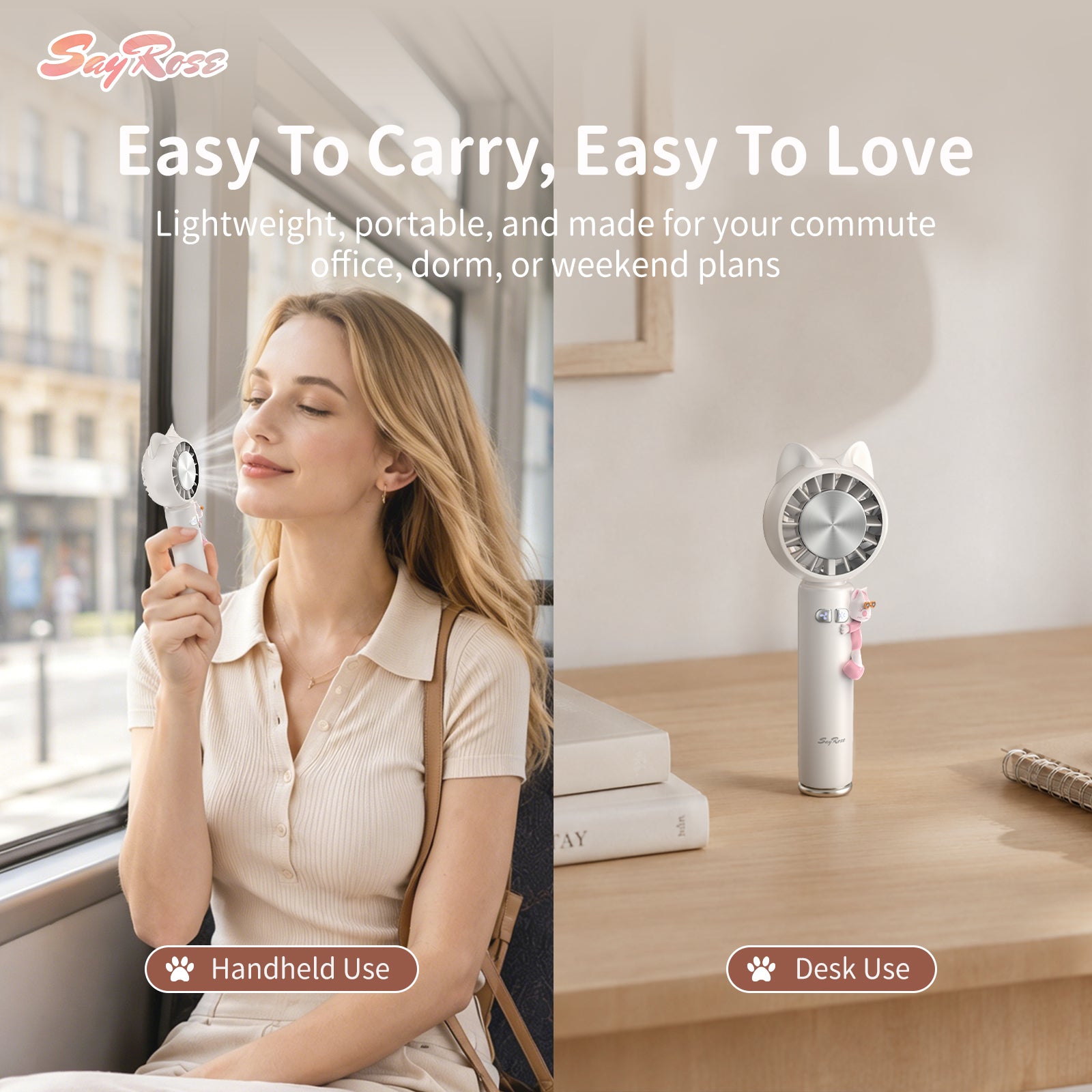 SayRose Mini Fan FS-52