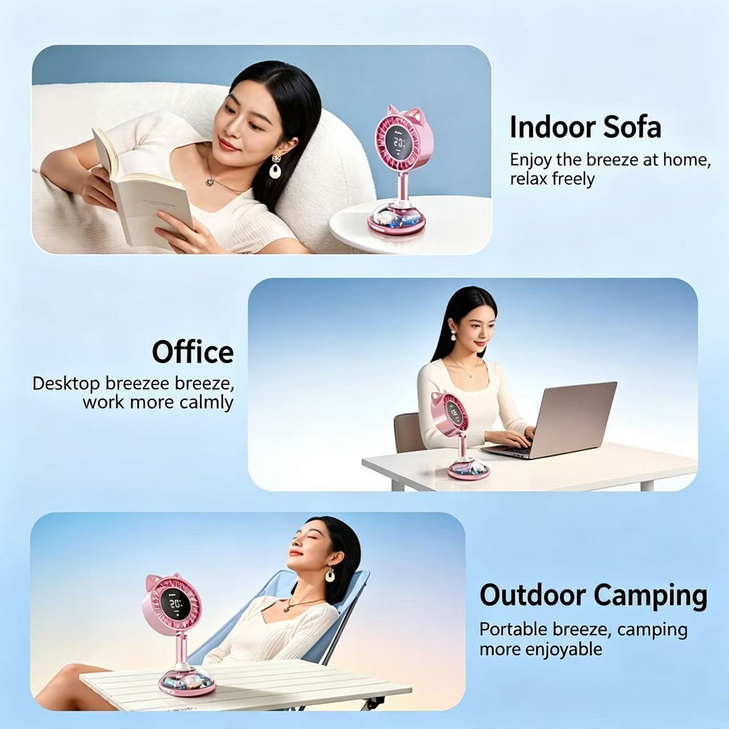SayRose Portable Desktop Mini Fan FS-82