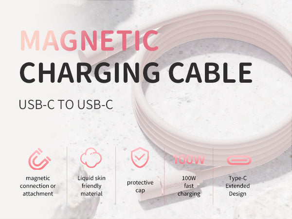 SayRose Donut Magnetic Charging Cable