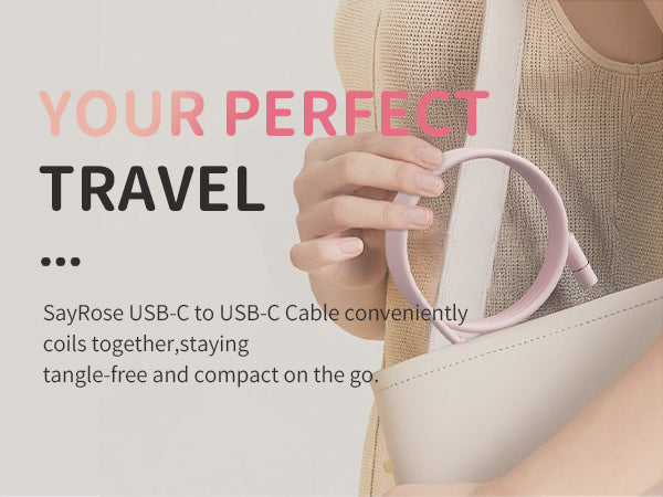 SayRose Donut Magnetic Charging Cable