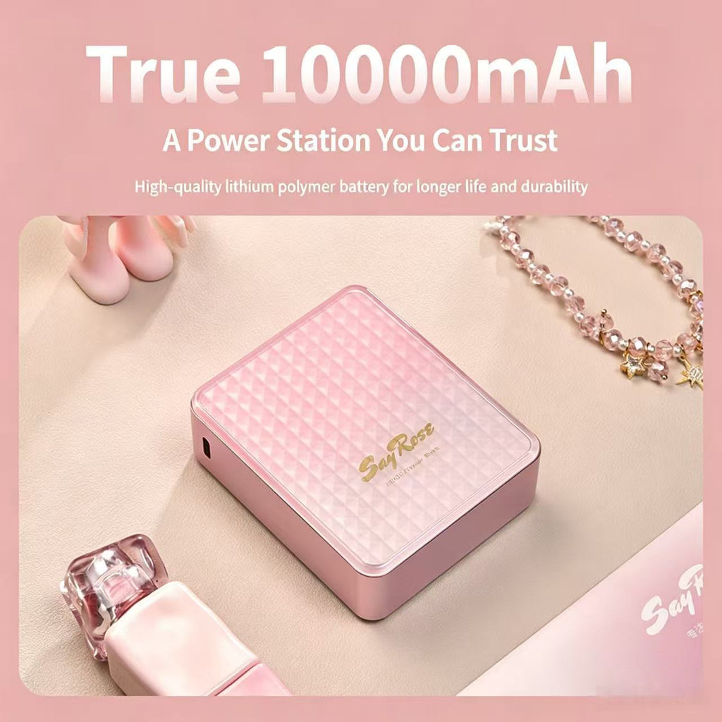 SayRose Crimson Glaze 10000mAh Wireless Power Bank YD-88