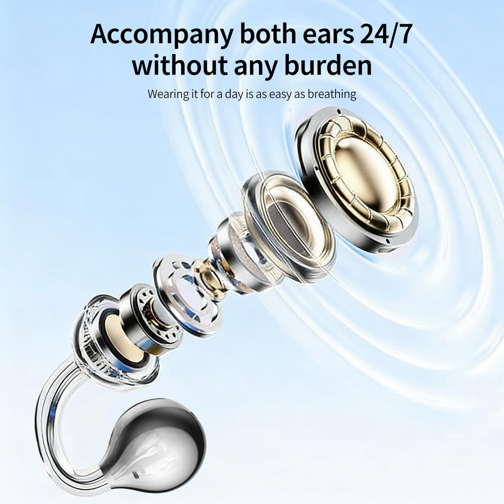 SayRose Crescent Diamond Quilted Wireless Earbuds RJ-65