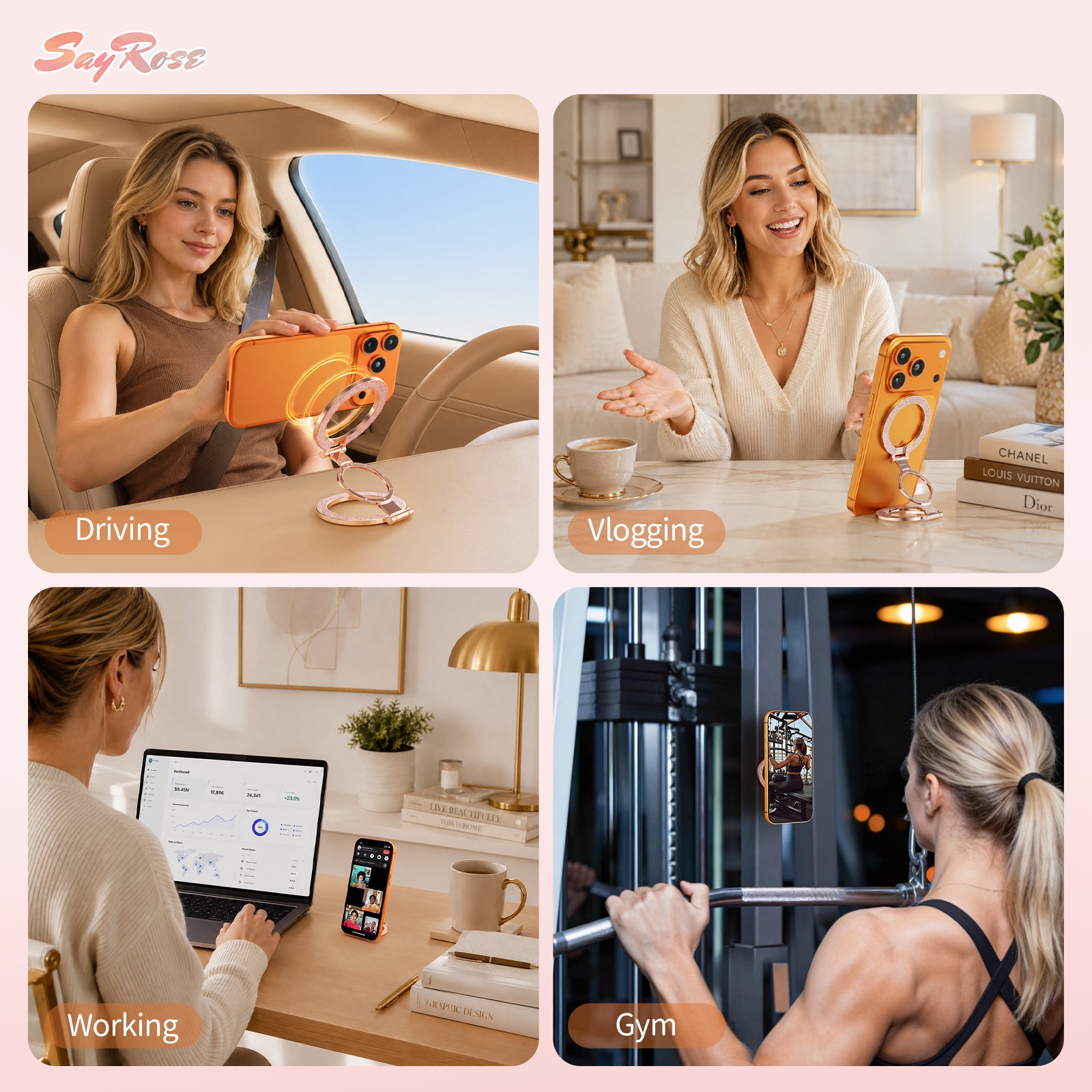 SayRose Magnetic phone holder VH-88