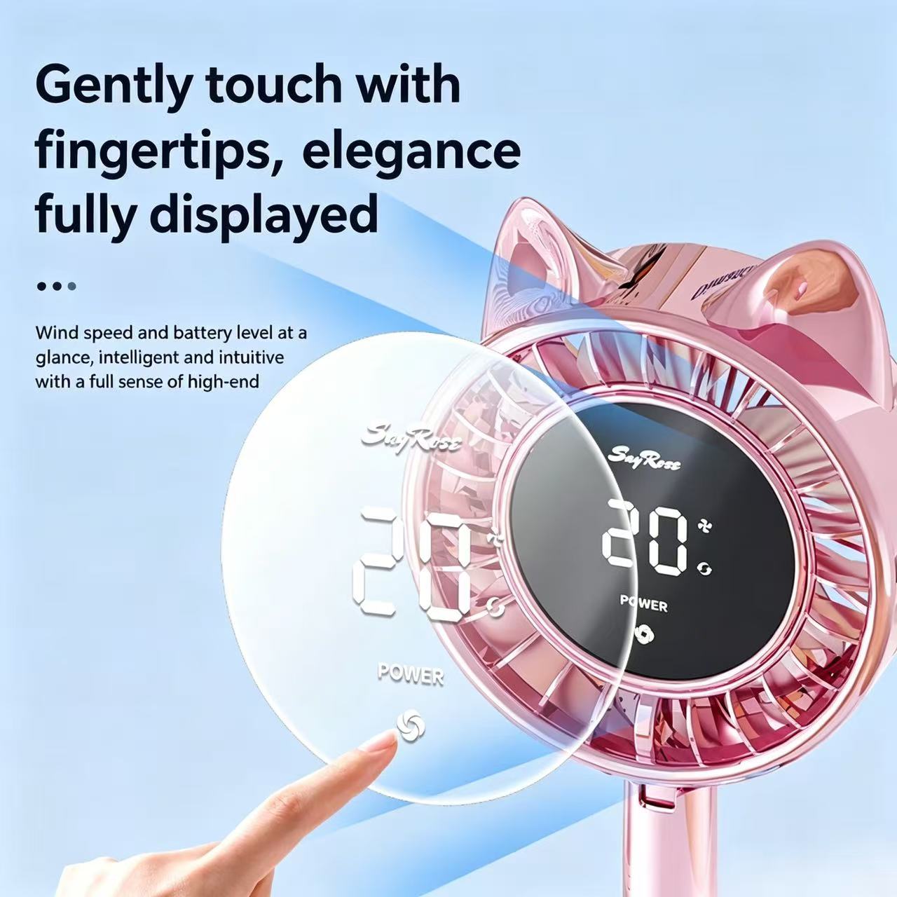 SayRose Portable Desktop Mini Fan FS-82