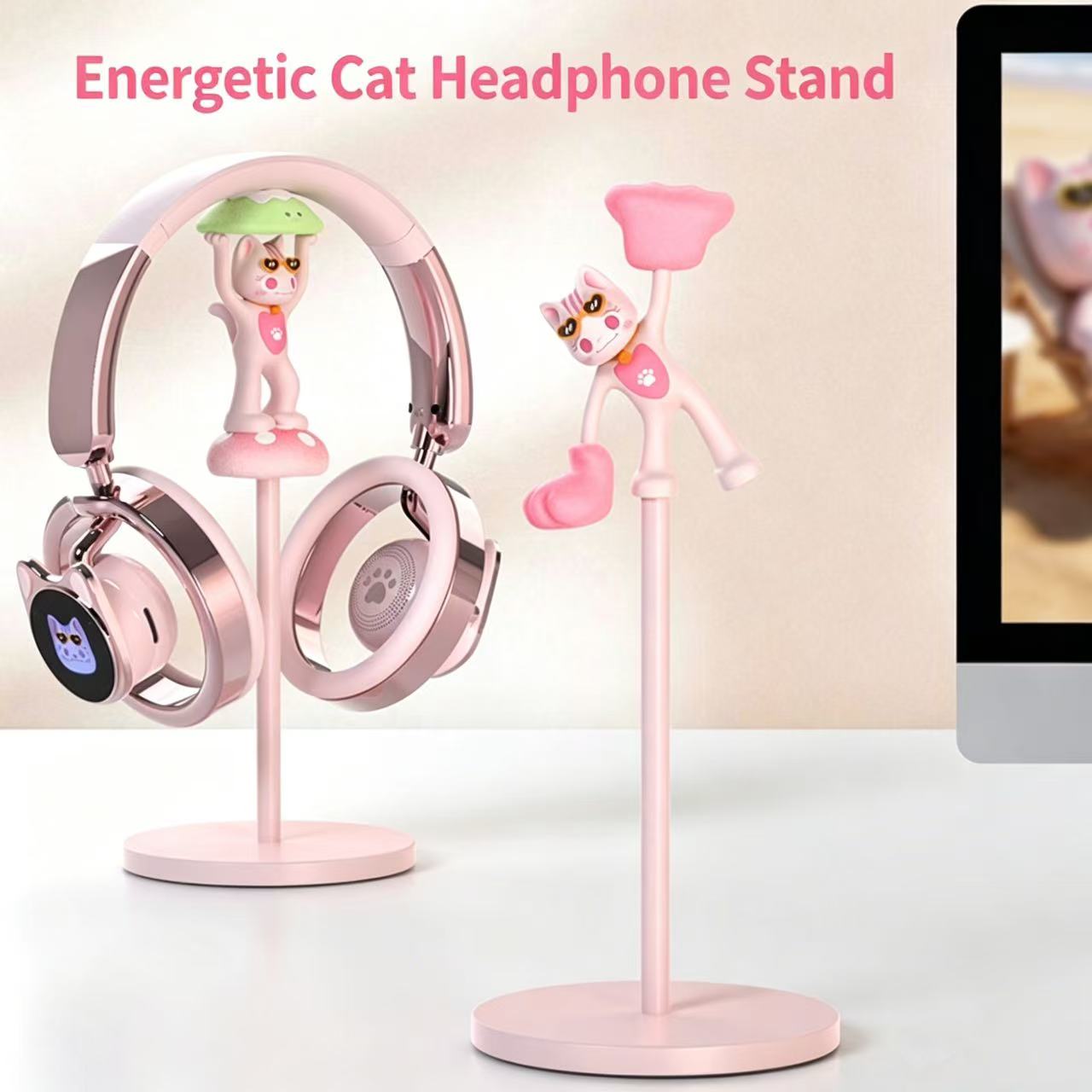 SayRose Vicky Meow Headphone Stand VE-76&VE-77 Hercules Meow