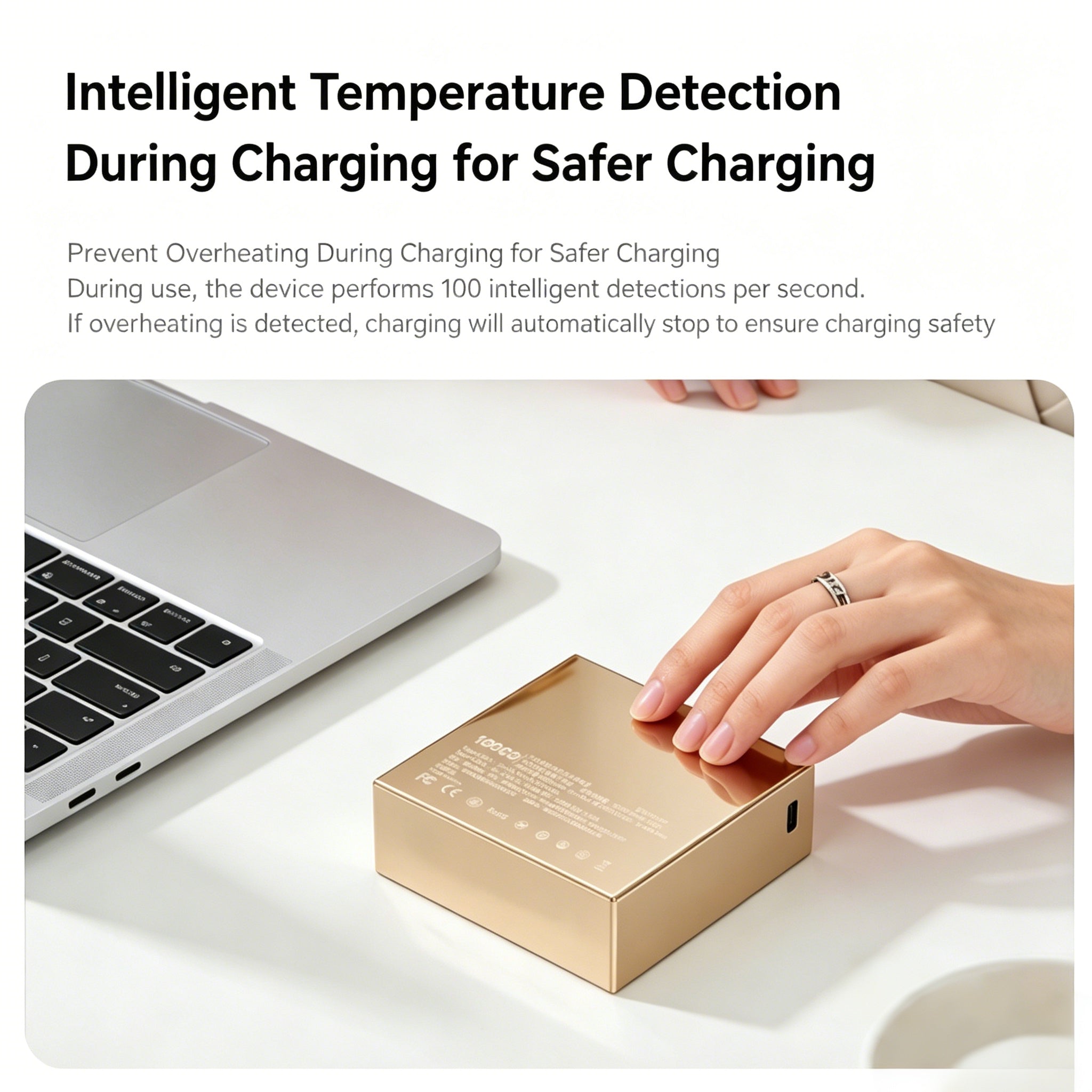 SayRose YD-99 Pearlescent 10000mAh Wireless Charging Power Bank Portable Charger