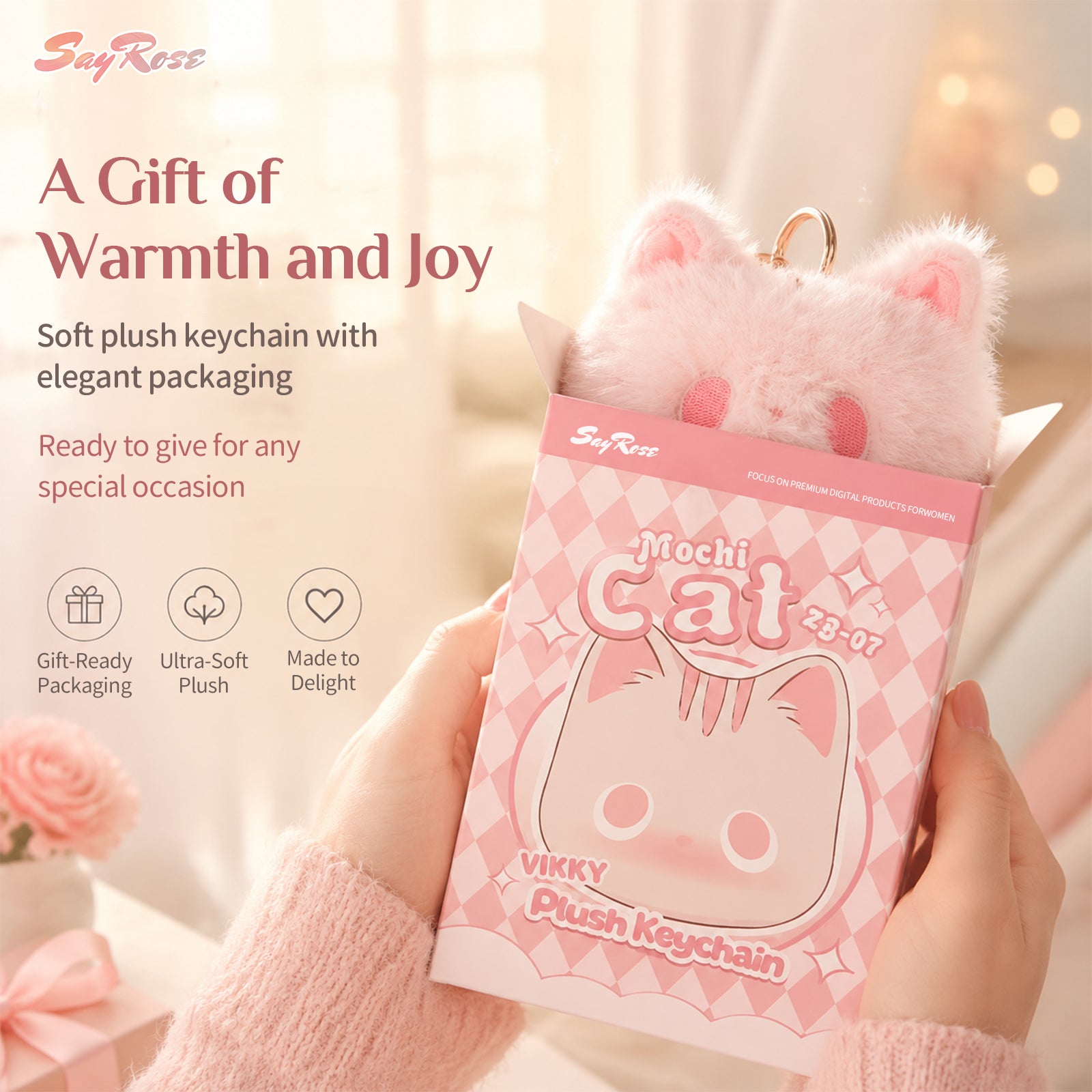 SayRose Plush Charm ZB-07