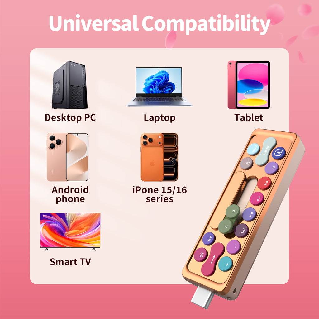 SayRose Candy Keyboard Solid State Flash Drive-UB03