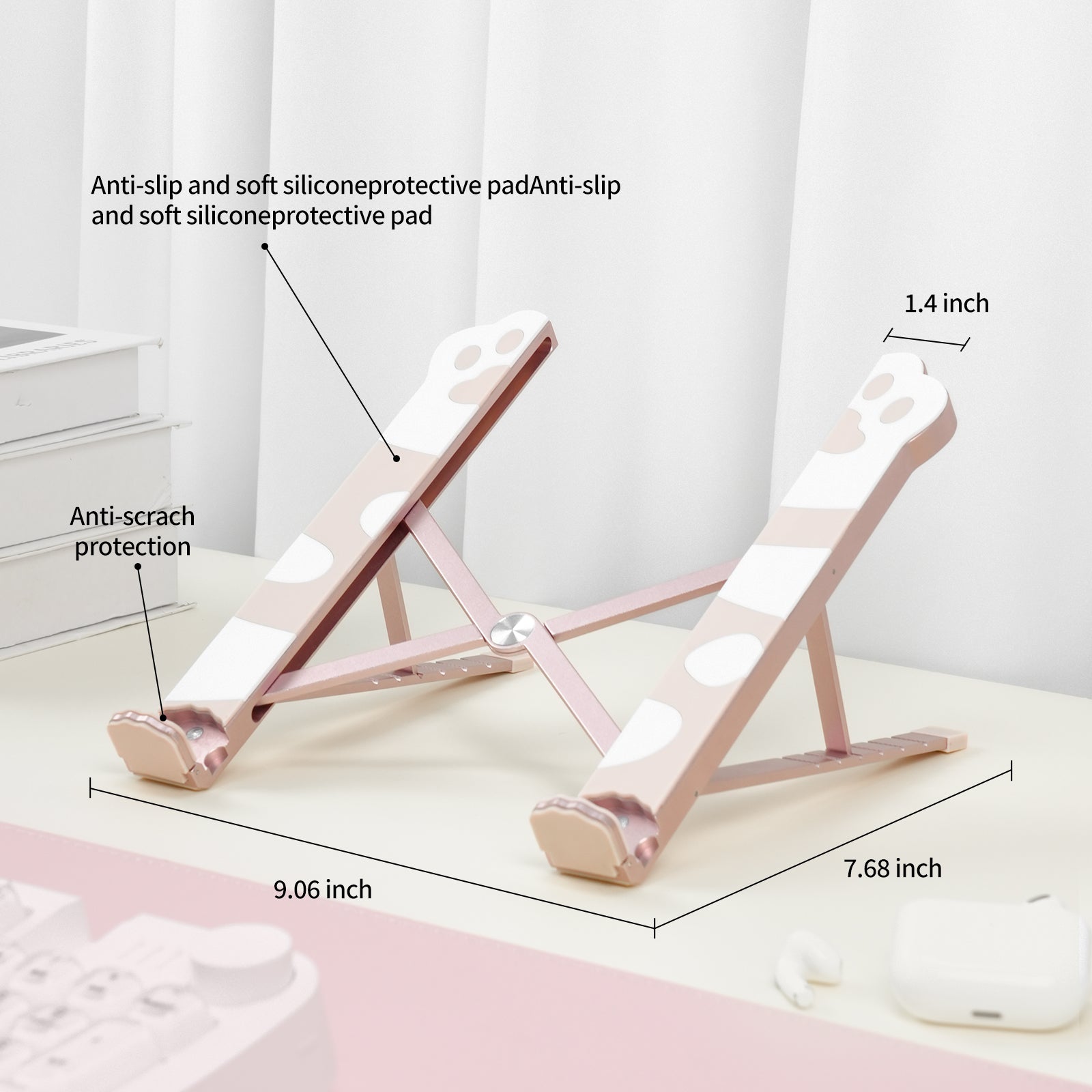 SayRose Mini Cat Paw Portable Cooling Stand-VX99