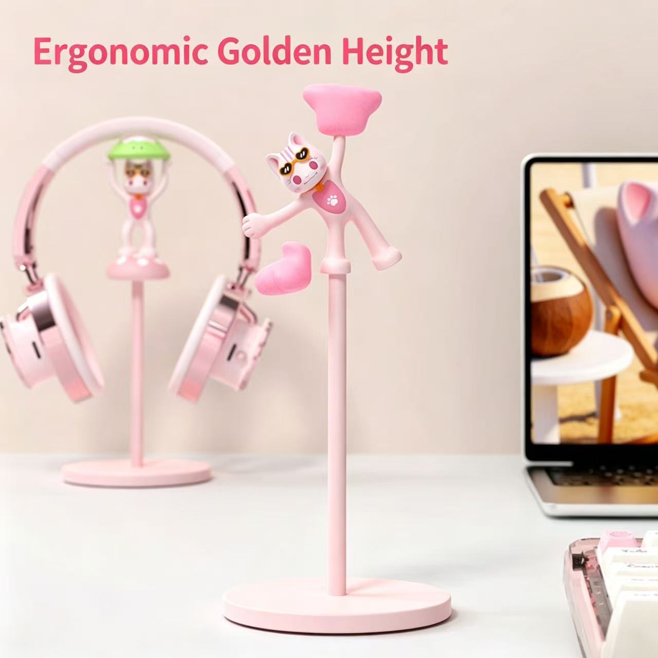 SayRose Vicky Meow Headphone Stand VE-76&VE-77 Hercules Meow