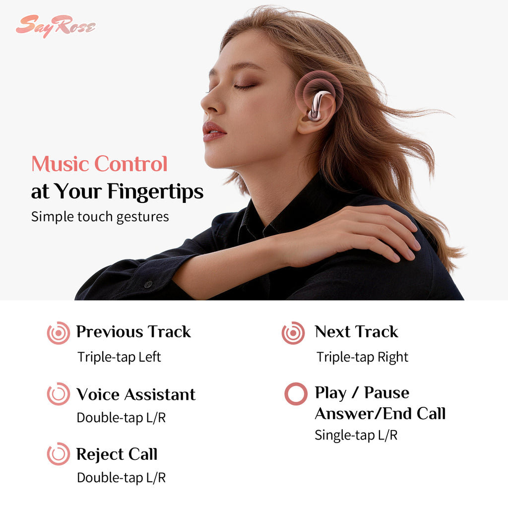 SayRose Handbag Wireless Sports Earphones RJ-68