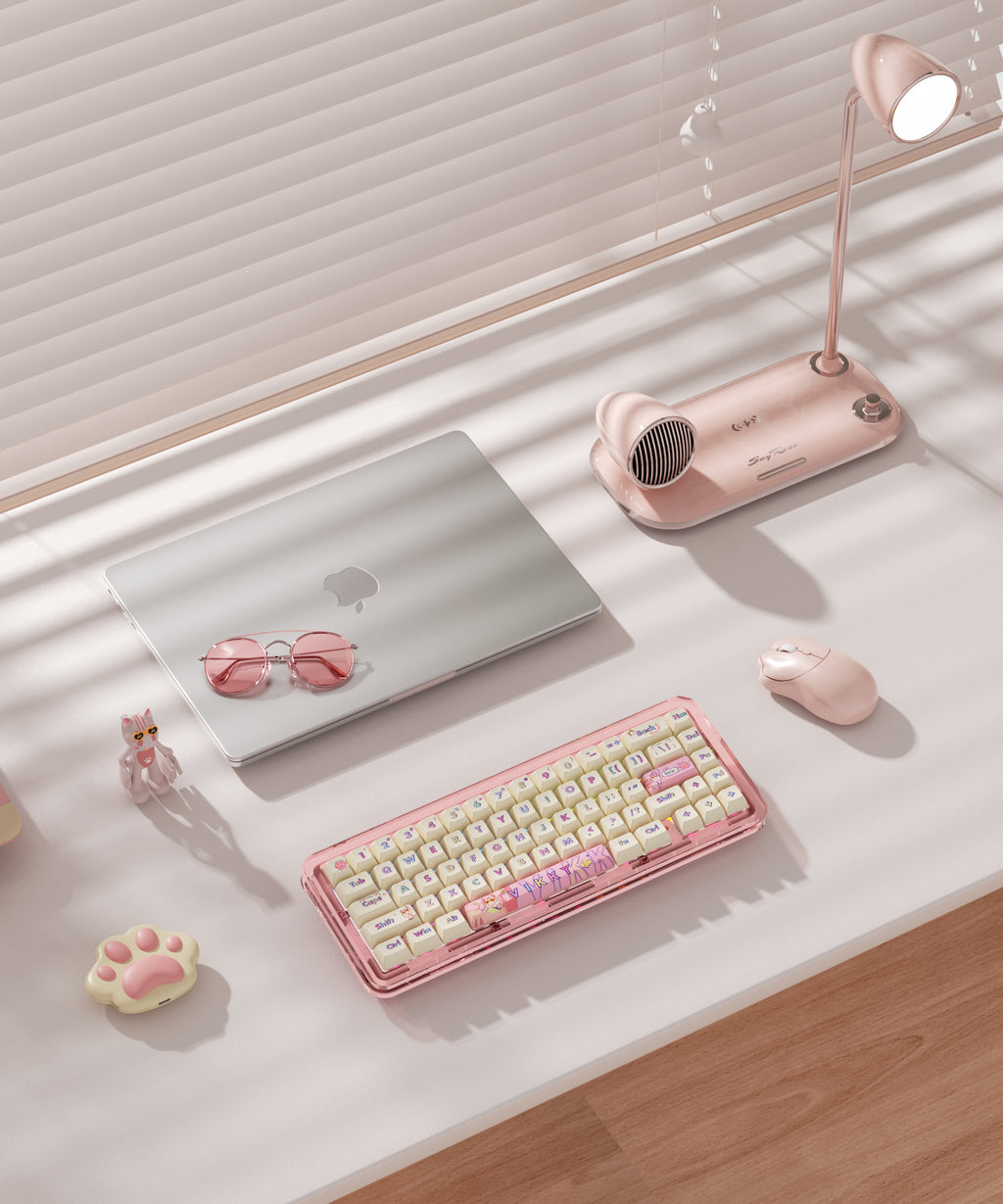 SayRose Jelly Pink Keyboard B67