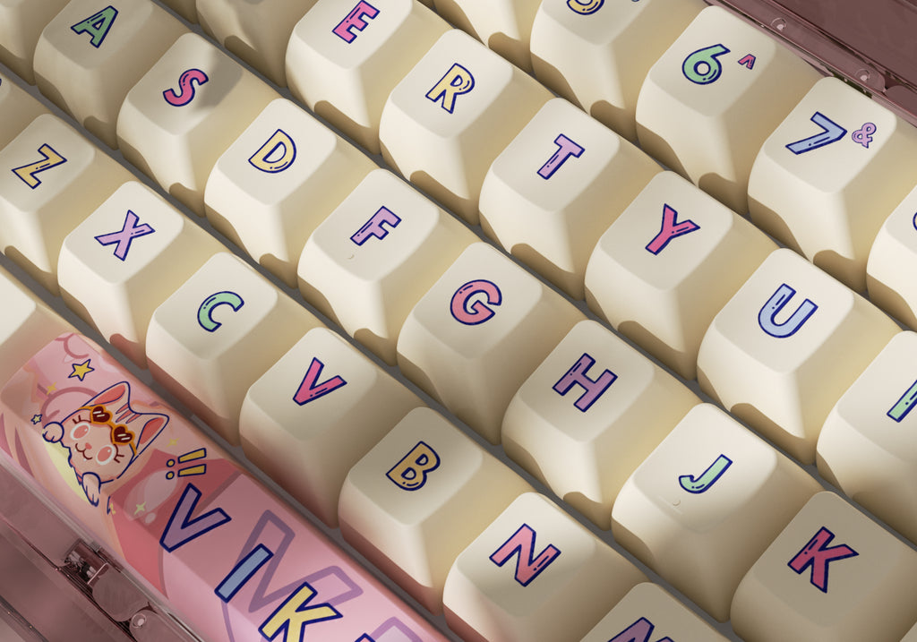 SayRose Jelly Pink Keyboard B67
