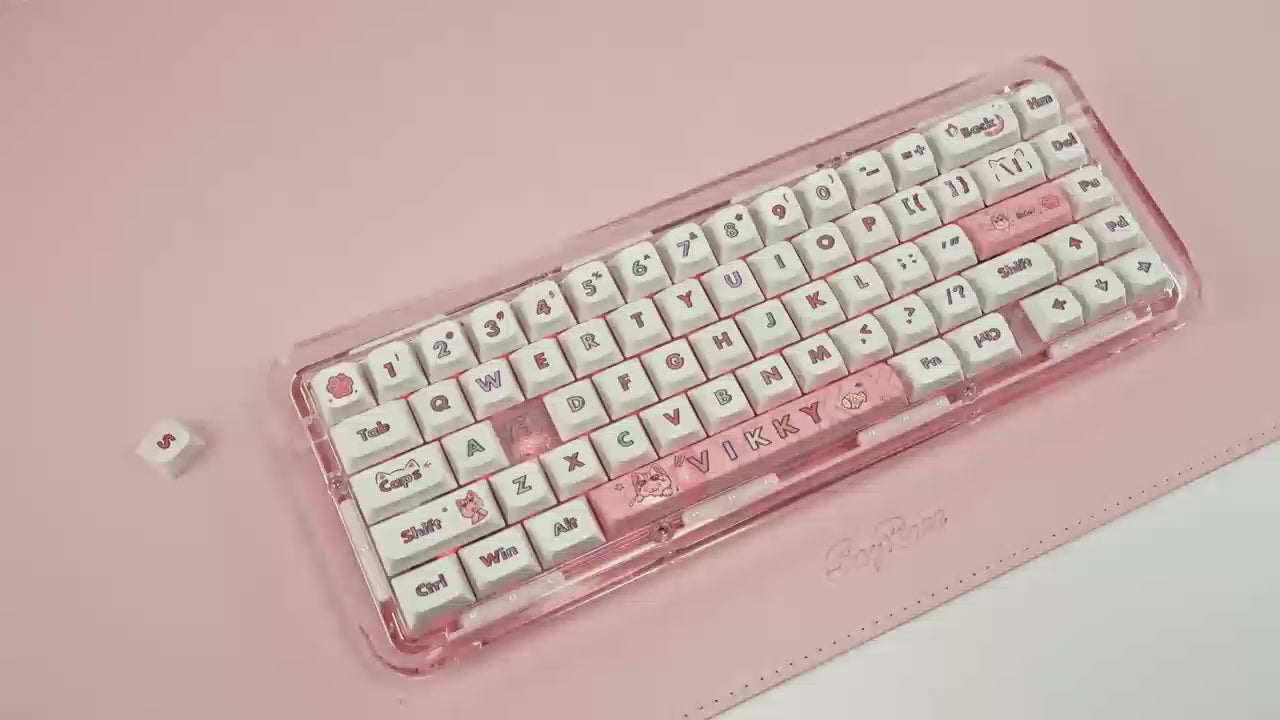SayRose Jelly Pink Keyboard B67